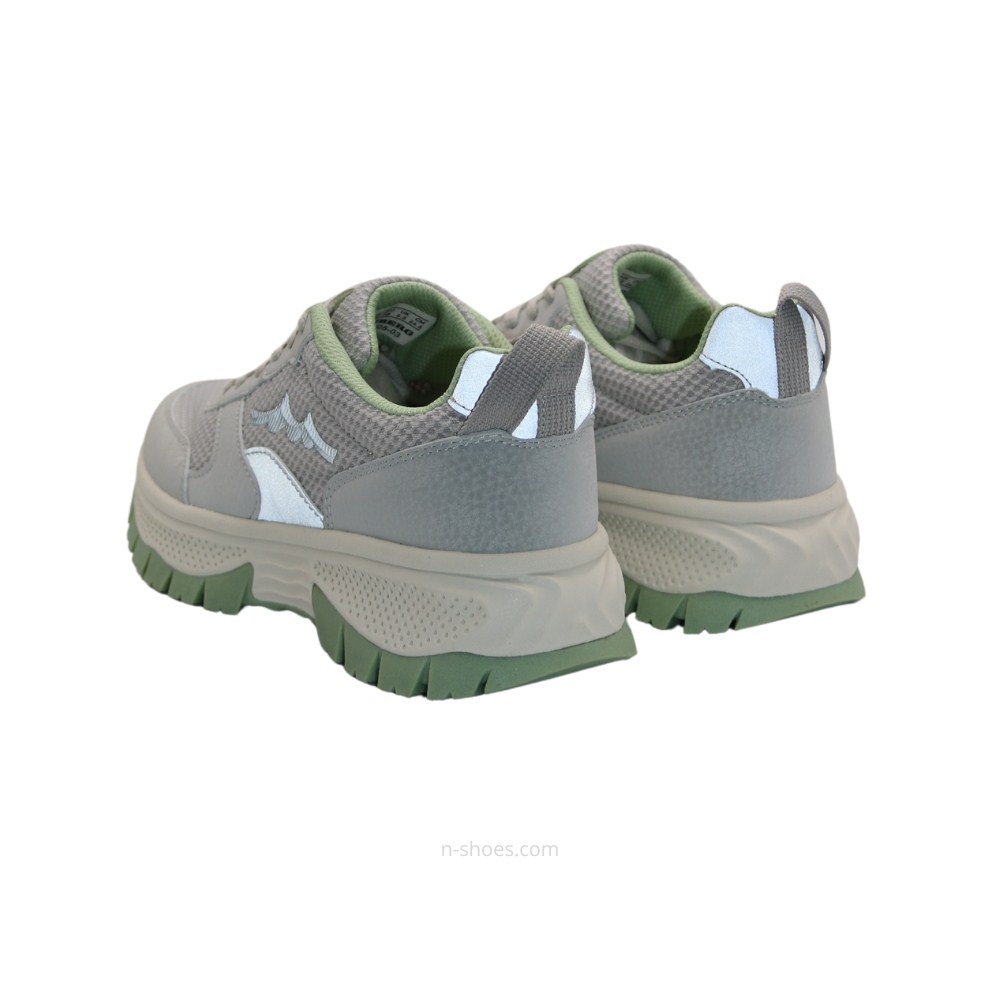 Купити жіночі сірі кросівки GRUNBERG 157593 05-03E 5813-5545