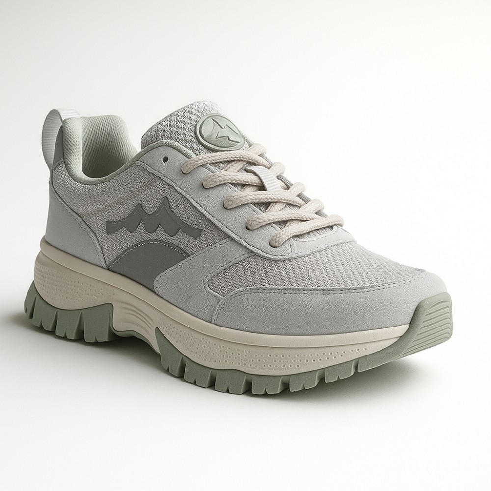 Купити жіночі сірі кросівки GRUNBERG 157593 05-03E 5813-5545