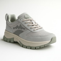 Жіночі сірі літні кросівки GRUNBERG 157593 05-03E 5813-5545