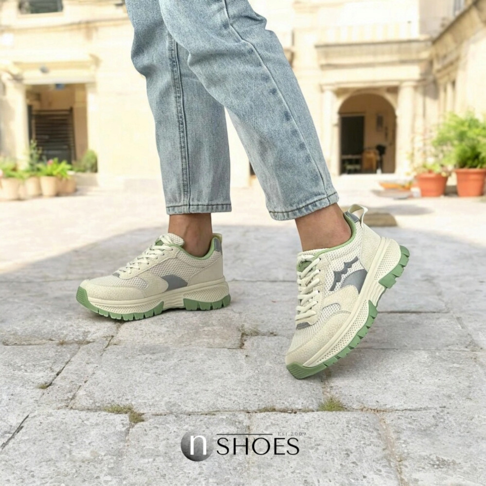 Купити жіночі сірі кросівки GRUNBERG 157593 05-03E 5813-5545