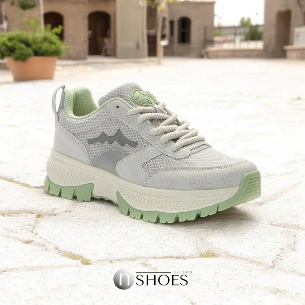 Купити жіночі сірі кросівки GRUNBERG 157593 05-03E 5813-5545