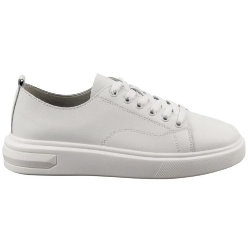 Women's white leather sneakers Lonza 182357 LA23-113-1 WHITE 5553 Women's white leather sneakers Lonza 182357 LA23-113-1 WHITE 5553