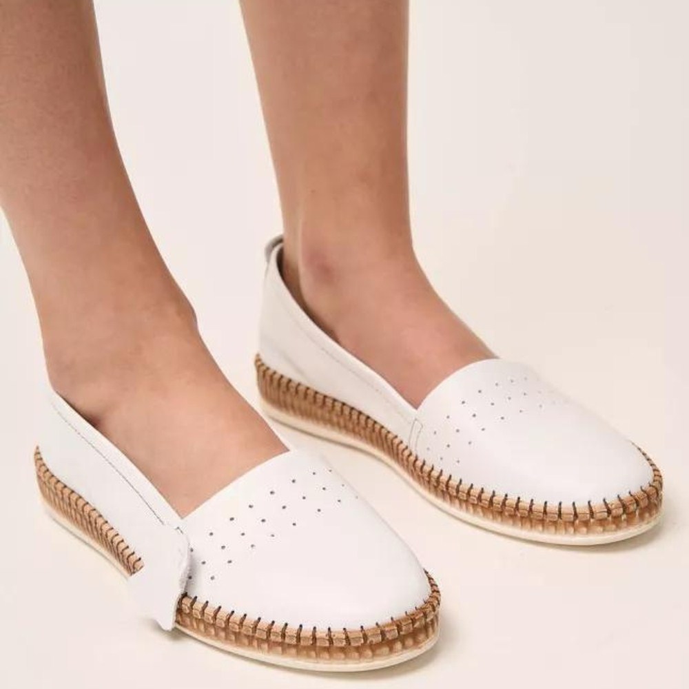 Women's leather ballet shoes Anna Lucci (Ukraine) model 5556