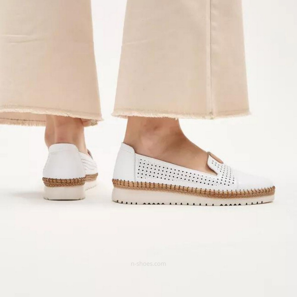 Women's leather ballet shoes Anna Lucci (Ukraine) model 5556