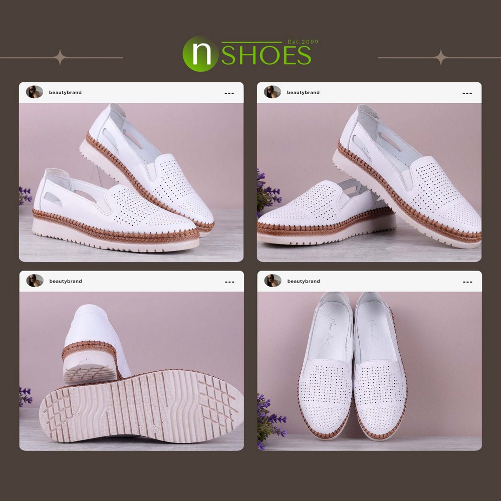 Women's leather ballet shoes Anna Lucci (Ukraine) model 5556