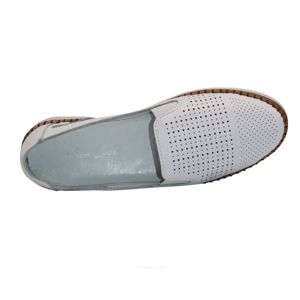 Women's leather ballet shoes Anna Lucci (Ukraine) model 5556