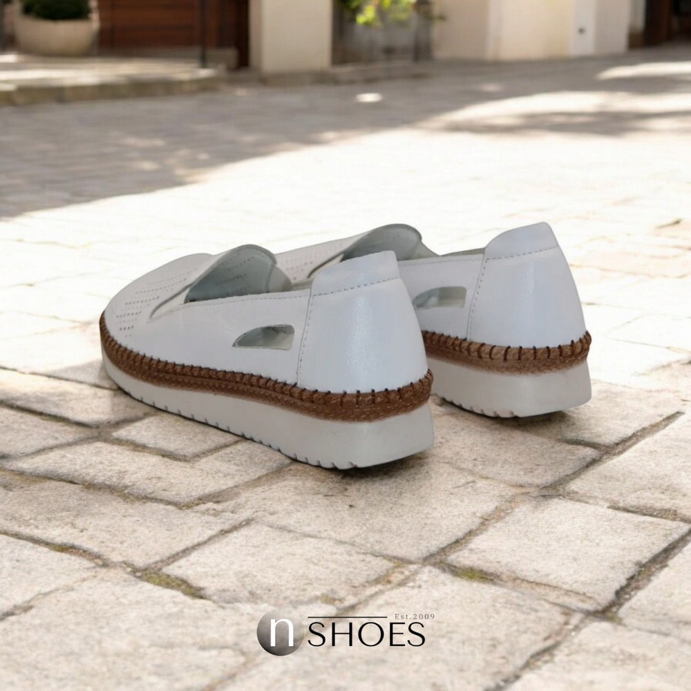 Women's leather ballet shoes Anna Lucci (Ukraine) model 5556