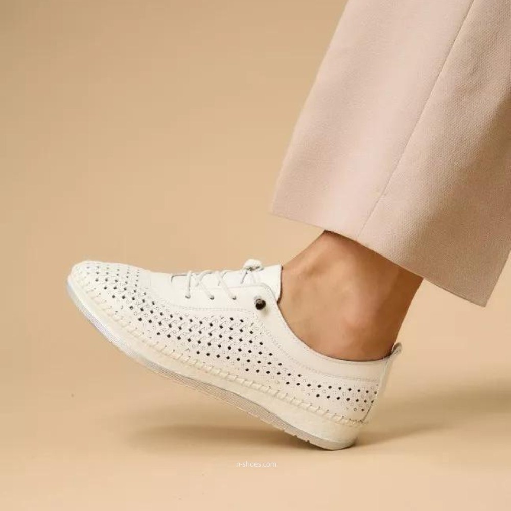 Women's leather moccasins Anna Lucci (Türkiye) model 5787