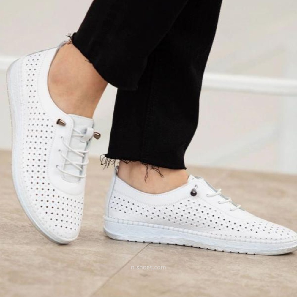 Women's leather moccasins Anna Lucci (Türkiye) model 5787