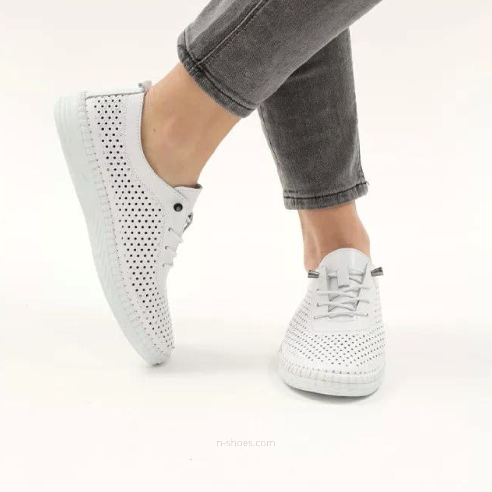 Women's leather moccasins Anna Lucci (Türkiye) model 5787