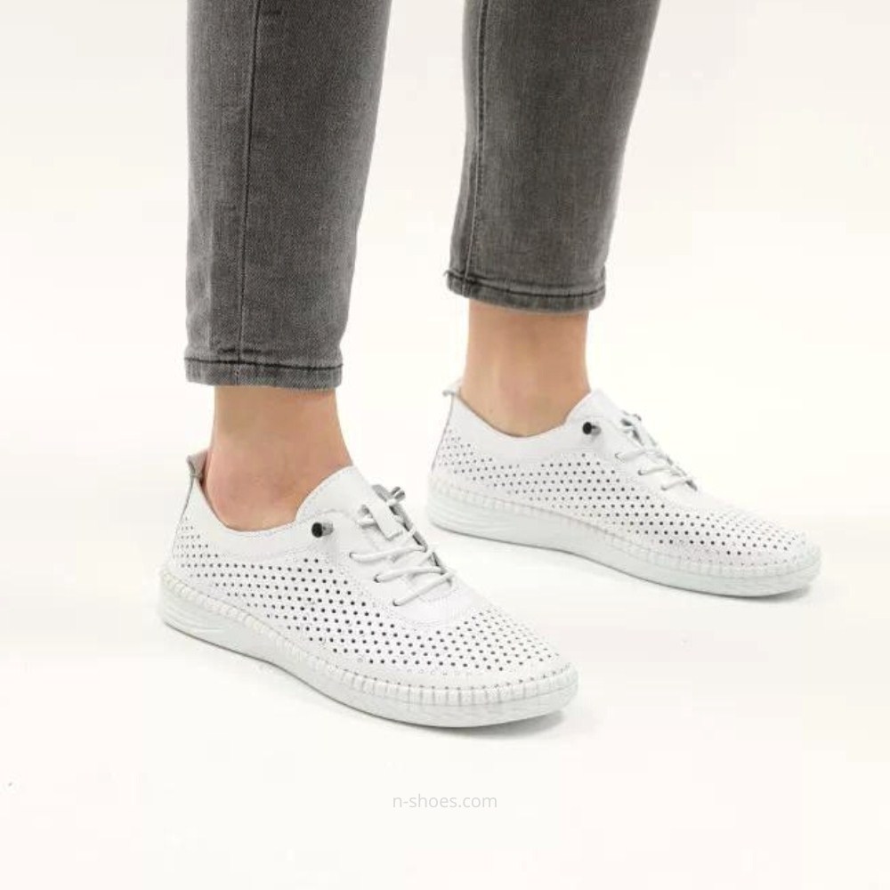 Women's leather moccasins Anna Lucci (Türkiye) model 5787