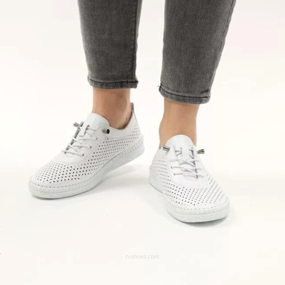 Women's leather moccasins Anna Lucci (Türkiye) model 5787