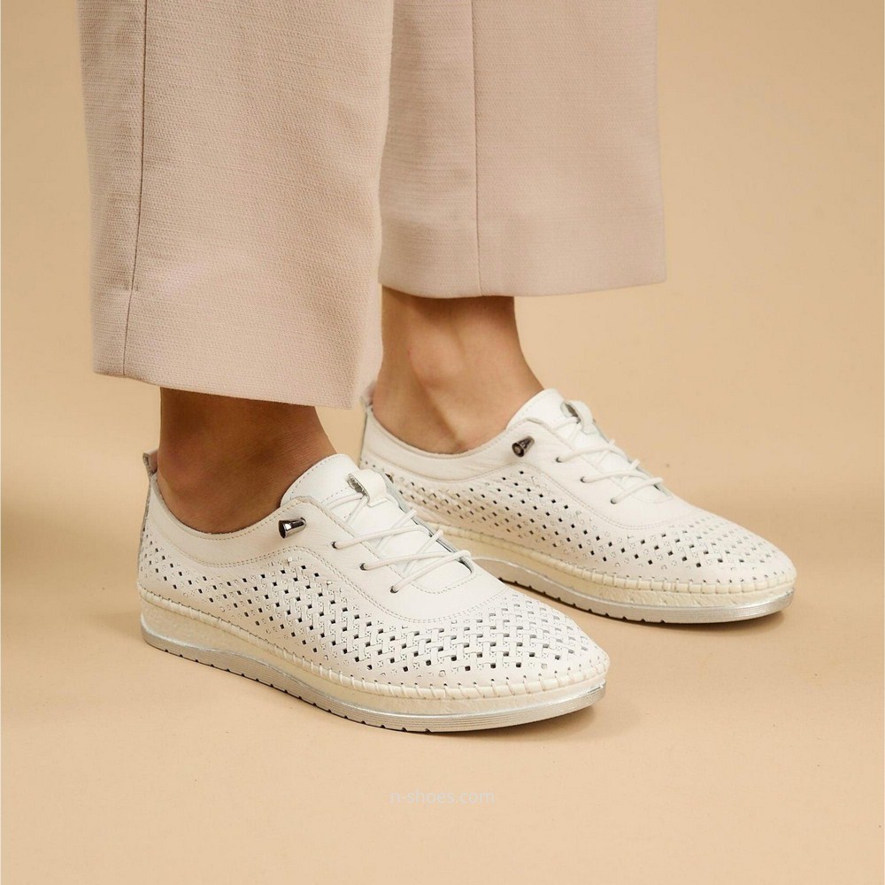 Women's leather moccasins Anna Lucci (Türkiye) model 5787