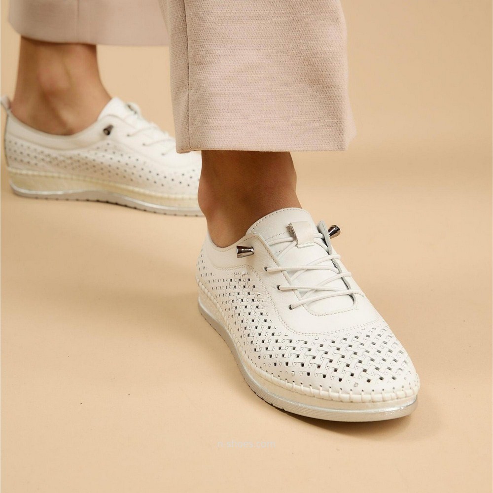 Women's leather moccasins Anna Lucci (Türkiye) model 5787