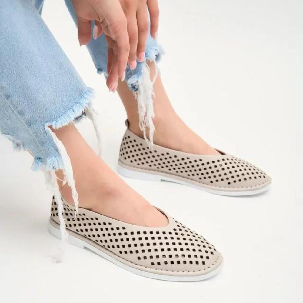 Женские кожаные балетки Anna Lucci (Украина) модель 5563