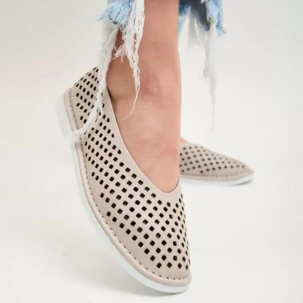 Женские кожаные балетки Anna Lucci (Украина) модель 5563