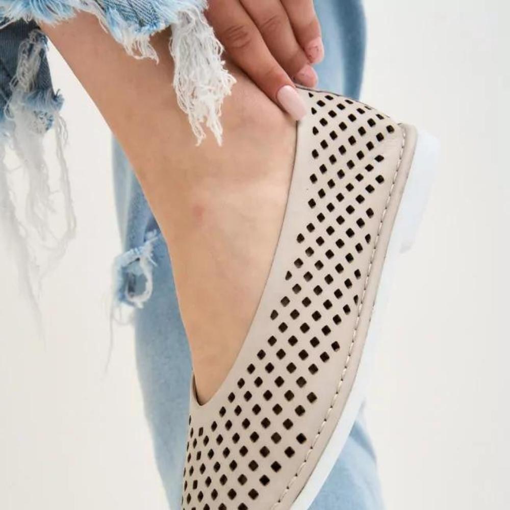 Женские кожаные балетки Anna Lucci (Украина) модель 5563