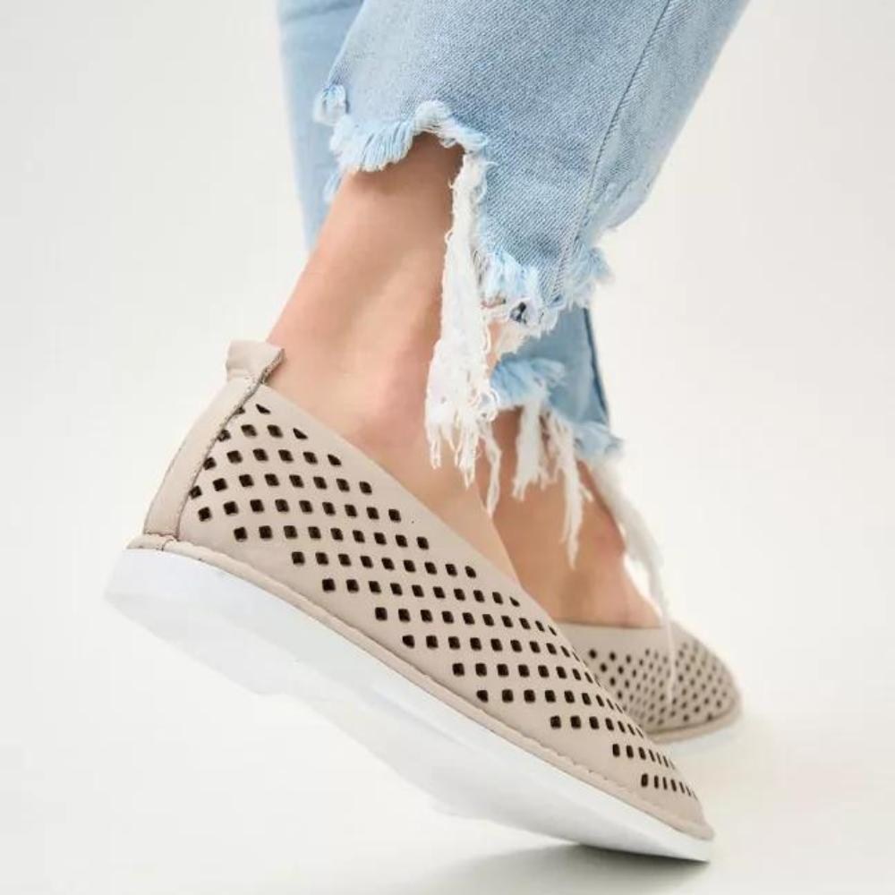 Женские кожаные балетки Anna Lucci (Украина) модель 5563