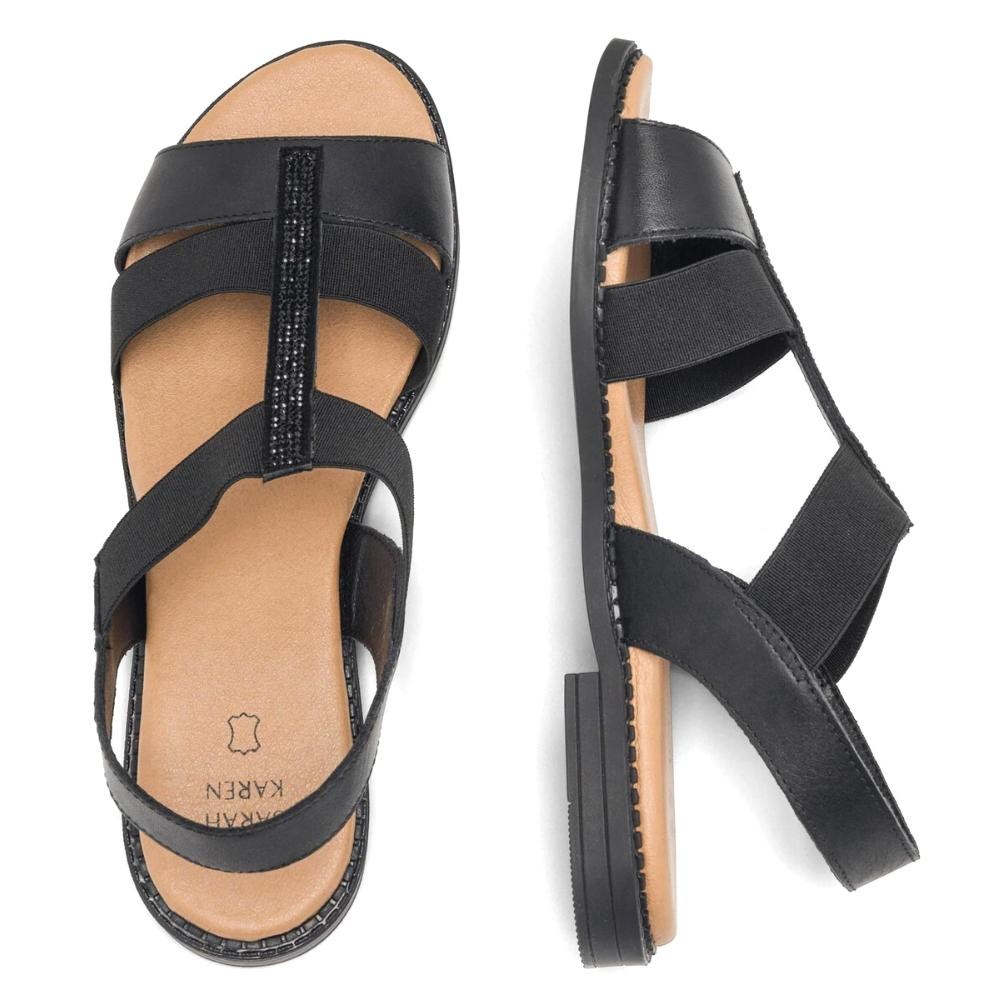 Women's leather sandals Sarah Karen (Poland) 5571
