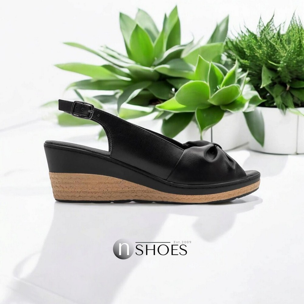 Босоніжки на танкетці Sarah Karen EST-FIONA-04 для широкої стопи