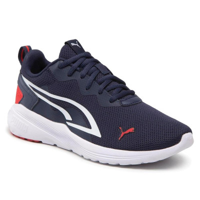 Women's blue textile sneakers Puma All-Day Active 387386 07 Peacoat/White/High Risk Red 5576 Women's blue textile sneakers Puma All-Day Active 387386 07 Peacoat/White/High Risk Red 5576