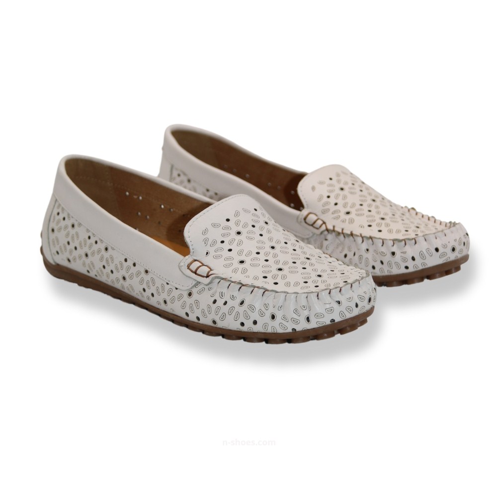 Women's leather moccasins Lasocki (Poland) model 5579