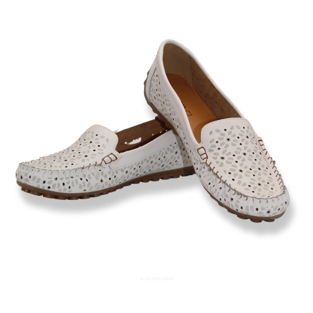 Women's leather moccasins Lasocki (Poland) model 5579