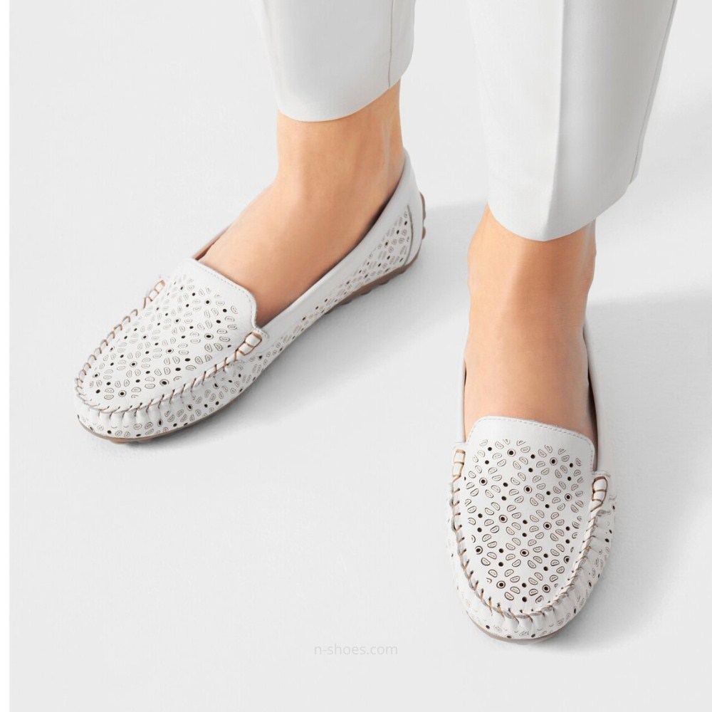 Women's leather moccasins Lasocki (Poland) model 5579