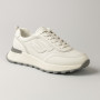 Women’s White Leather Sneakers Lonza 185636 - Stylish & Comfortable
