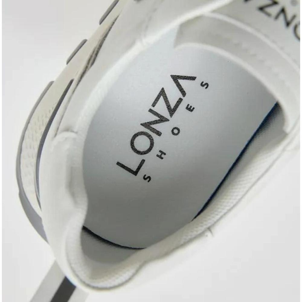 Women’s White Leather Sneakers Lonza 185636 - Stylish & Comfortable