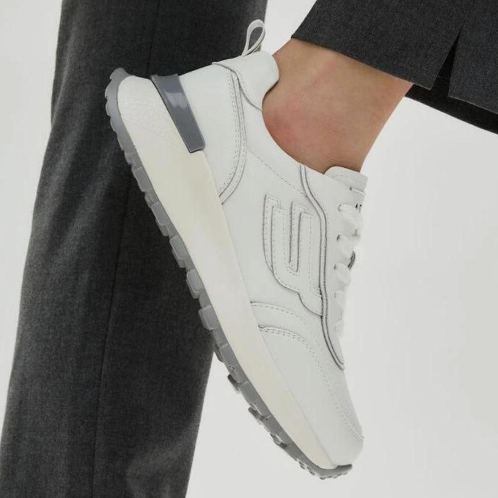 Women’s White Leather Sneakers Lonza 185636 - Stylish & Comfortable