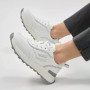 Women’s White Leather Sneakers Lonza 185636 - Stylish & Comfortable