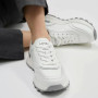 Women’s White Leather Sneakers Lonza 185636 - Stylish & Comfortable