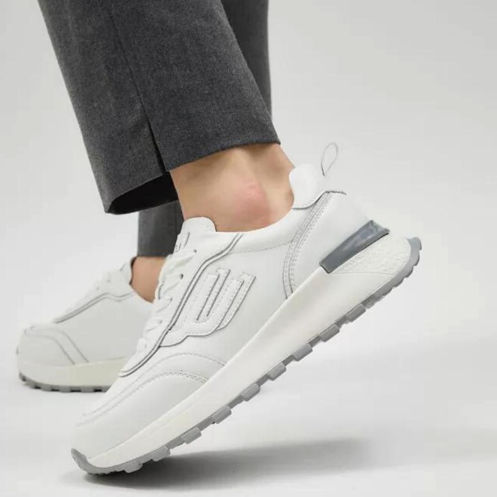 Women’s White Leather Sneakers Lonza 185636 - Stylish & Comfortable