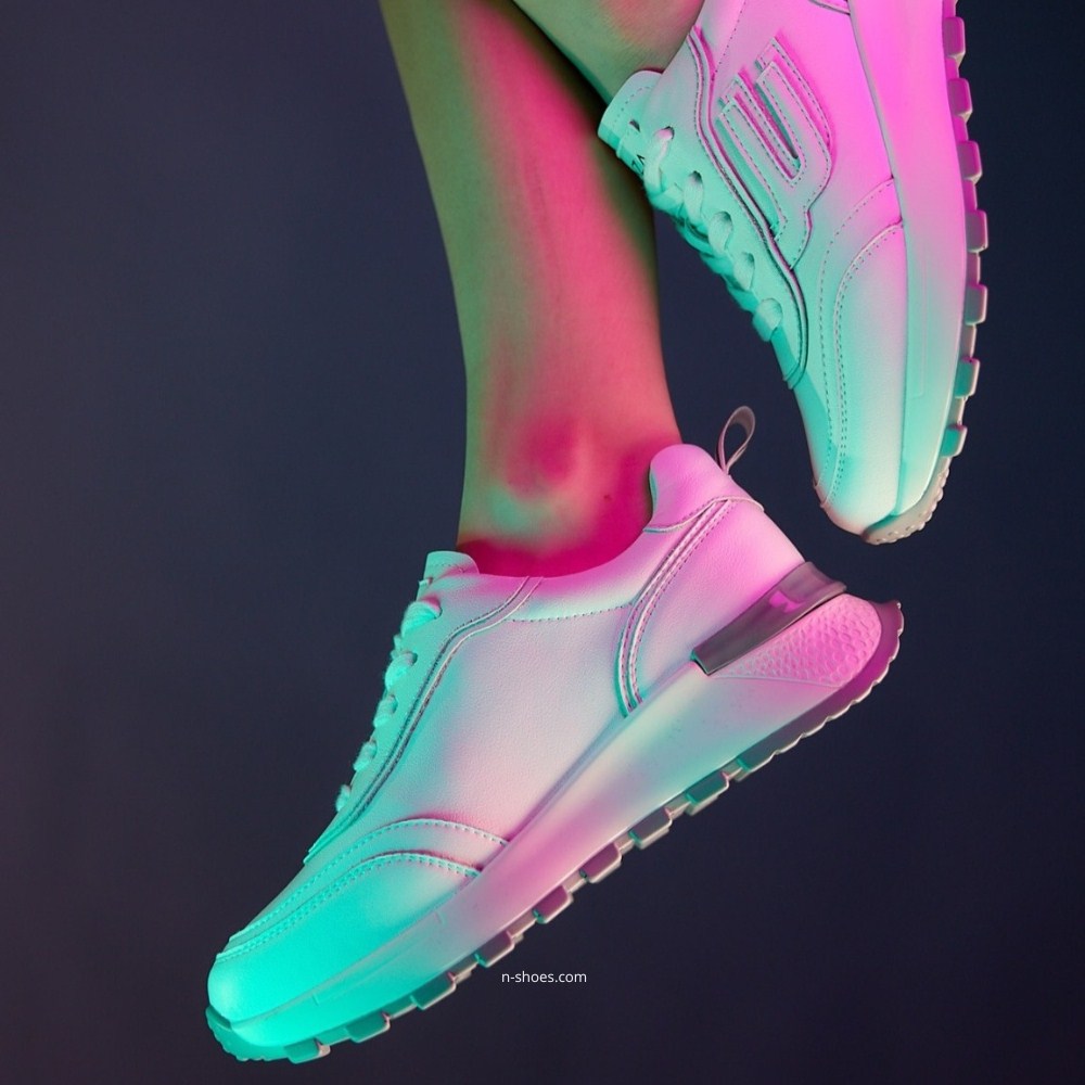 Women’s White Leather Sneakers Lonza 185636 - Stylish & Comfortable