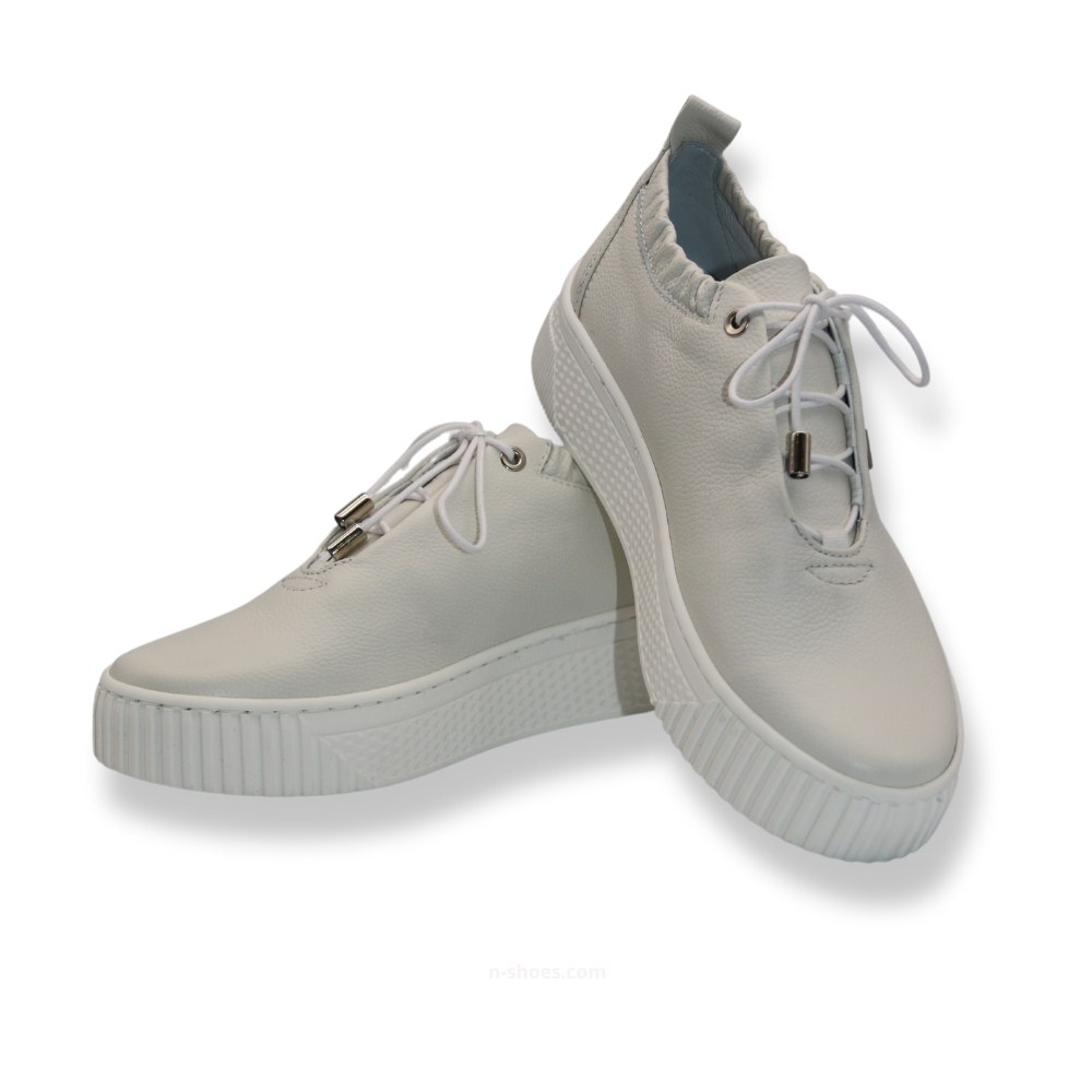 Женские кожаные кроссовки Simen модель 5584