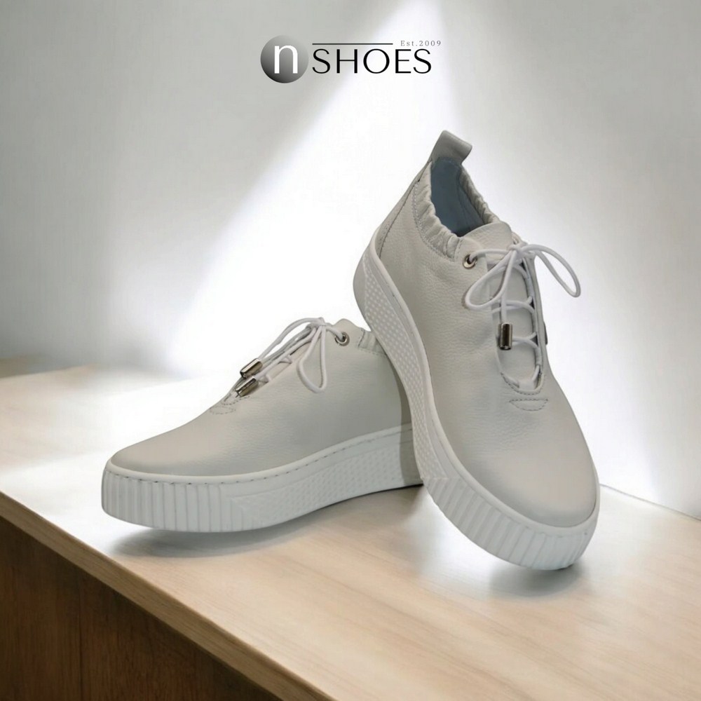 Женские кожаные кроссовки Simen модель 5584