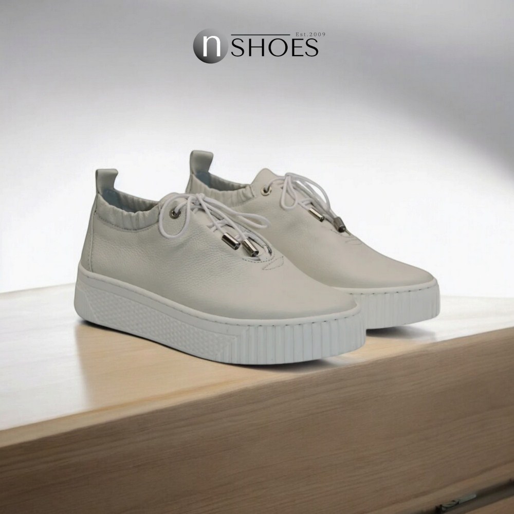 Женские кожаные кроссовки Simen модель 5584