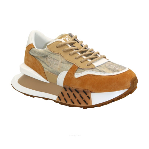 Women's beige fashionable demi-season sneakers Lonza 184376 b03-06235-2 beige 5593 made of genuine leather Women's beige fashionable demi-season sneakers Lonza 184376 b03-06235-2 beige 5593 made of genuine leather