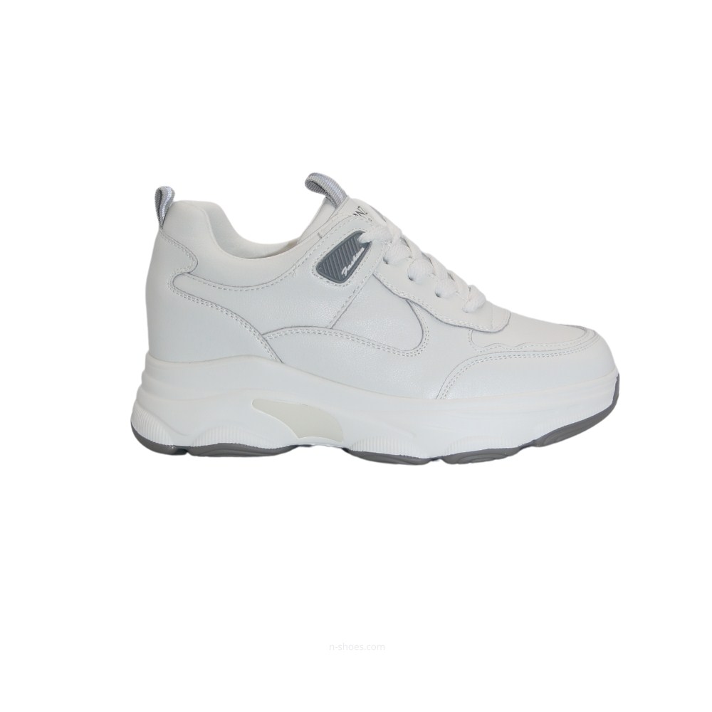 Женские кожаные кроссовки Lonza модель 5598