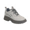 Женские бело-серые кожаные кроссовки мокасины Lonza 183971 323-599-3b grey 5599 демисезонные из натуральной кожи