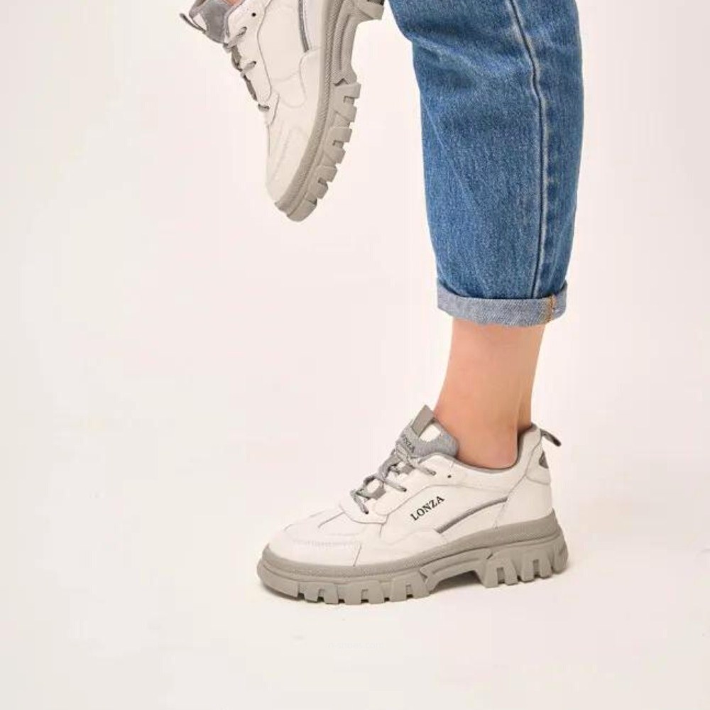 Women's leather moccasins Lonza model 5599