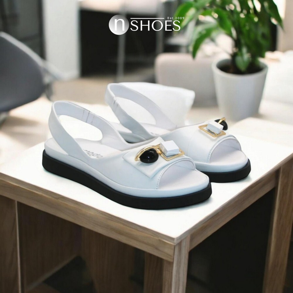 Женские кожаные босоножки Evromoda (Турция) модель 5602