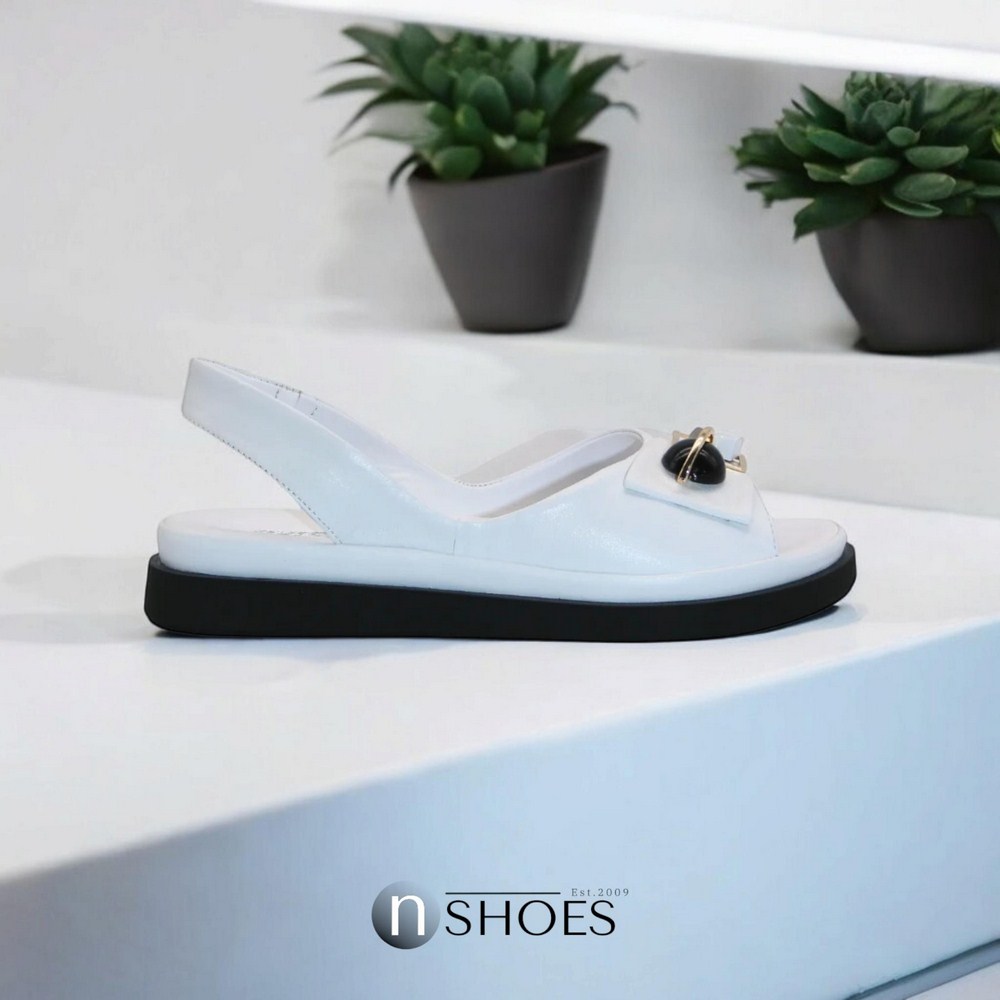 Женские кожаные босоножки Evromoda (Турция) модель 5602