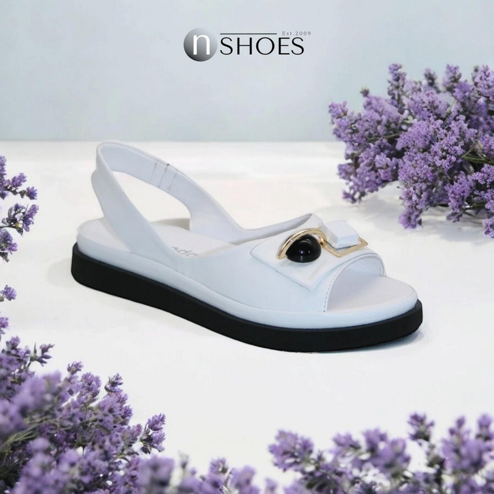 Женские кожаные босоножки Evromoda (Турция) модель 5602