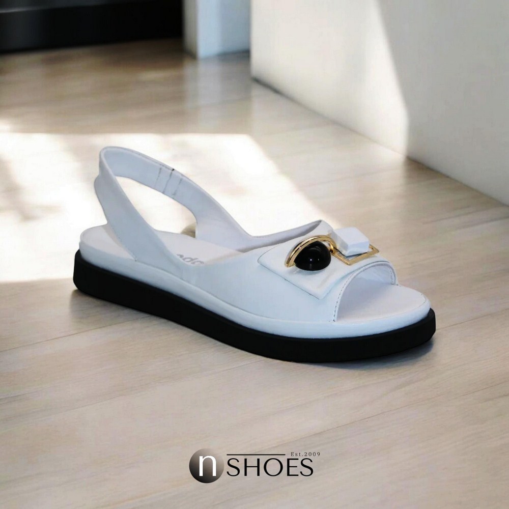 Женские кожаные босоножки Evromoda (Турция) модель 5602