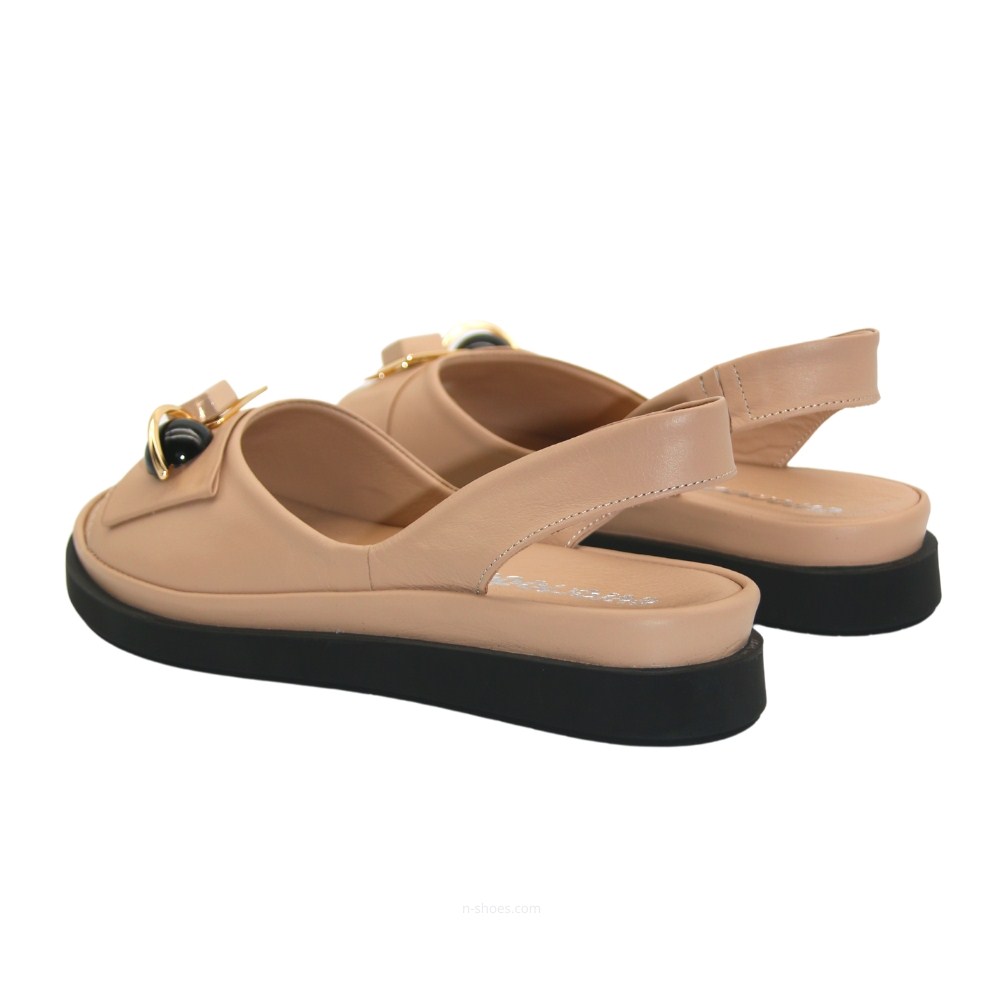 Женские кожаные босоножки Evromoda (Турция) модель 5603