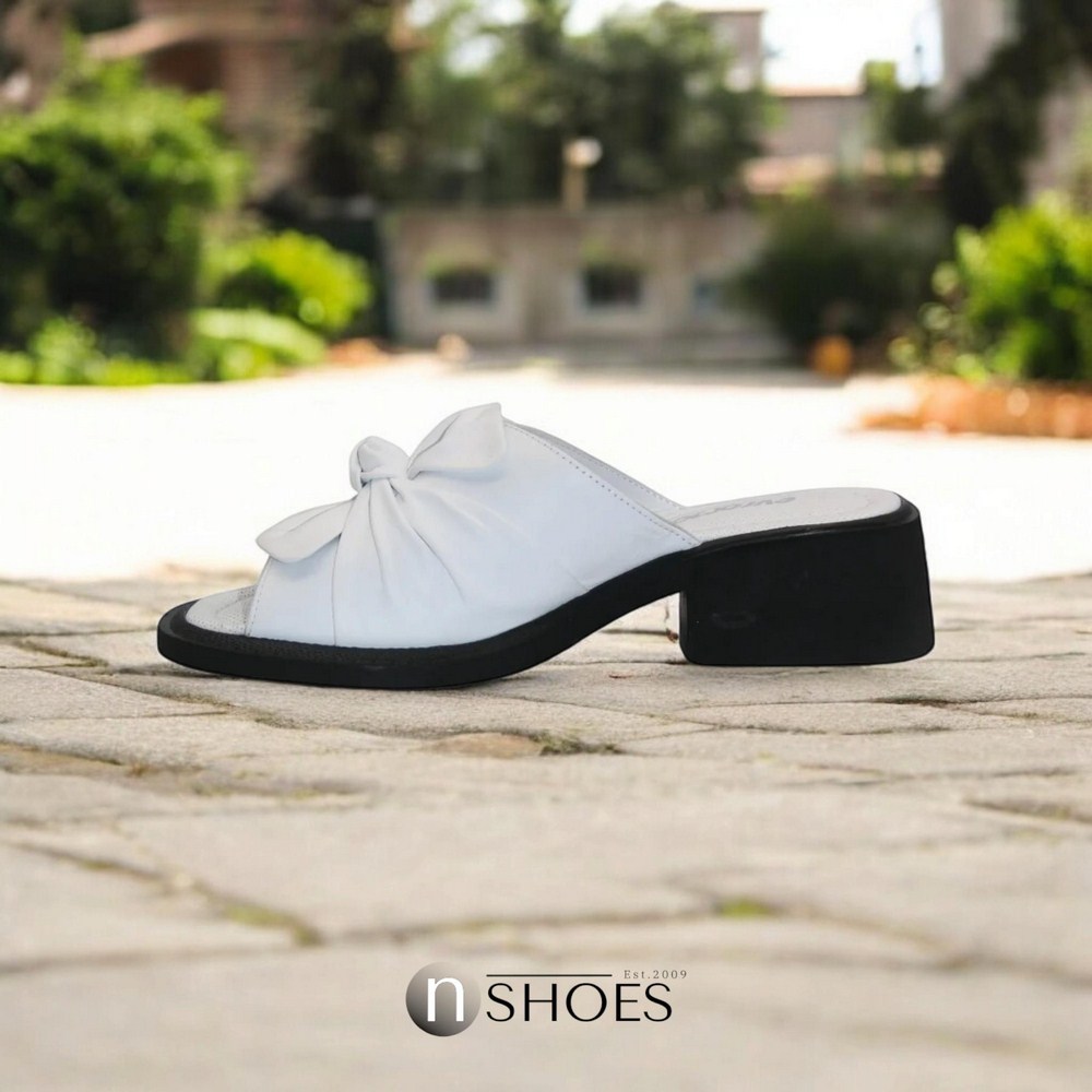 Женские кожаные сабо Evromoda (Турция) модель 5604