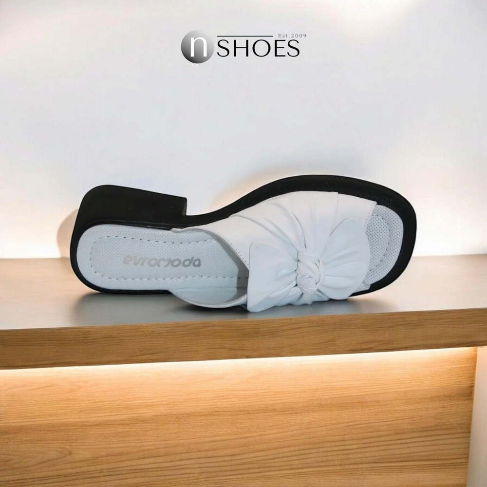 Женские кожаные сабо Evromoda (Турция) модель 5604