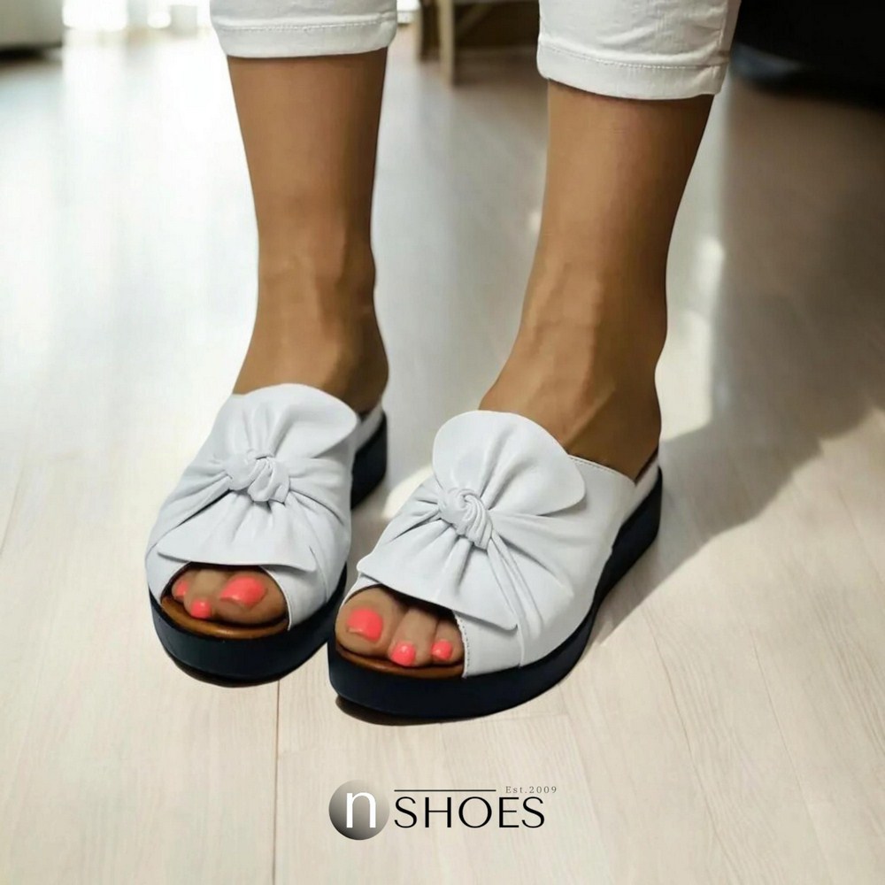 Женские кожаные сабо Evromoda (Турция) модель 5604